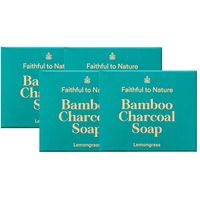 FtN Bamboo Charcoal Soap Lemongrass x 4